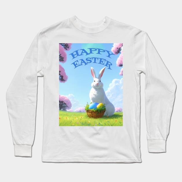 Happy easter Long Sleeve T-Shirt by Stades